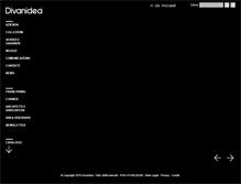 Tablet Screenshot of divanidea.it